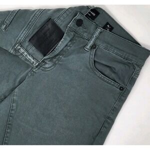 Lucky Brand Jeans Mens 29x32 Green 110 Skinny Stretch Denim Pants